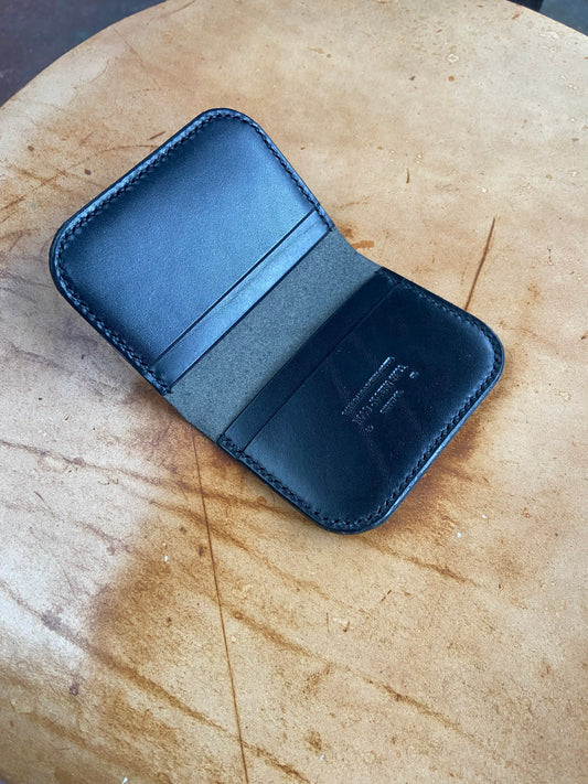 Round curved card holder