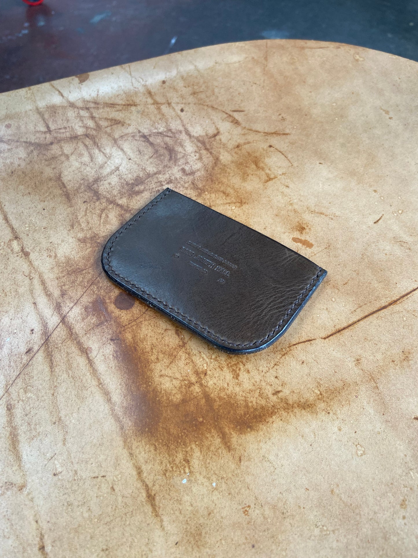 Single slot oyster card holder