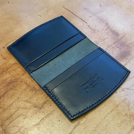 Curved card holder