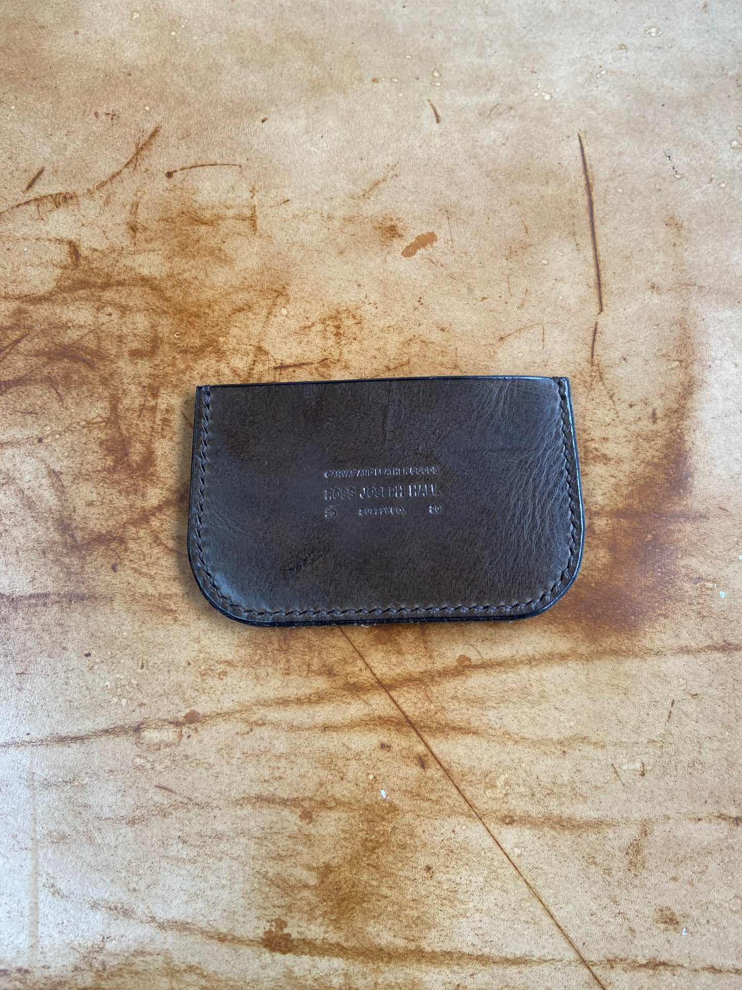 Single slot oyster card holder