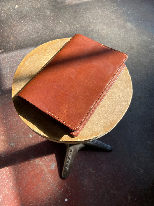 Leather notepad holder